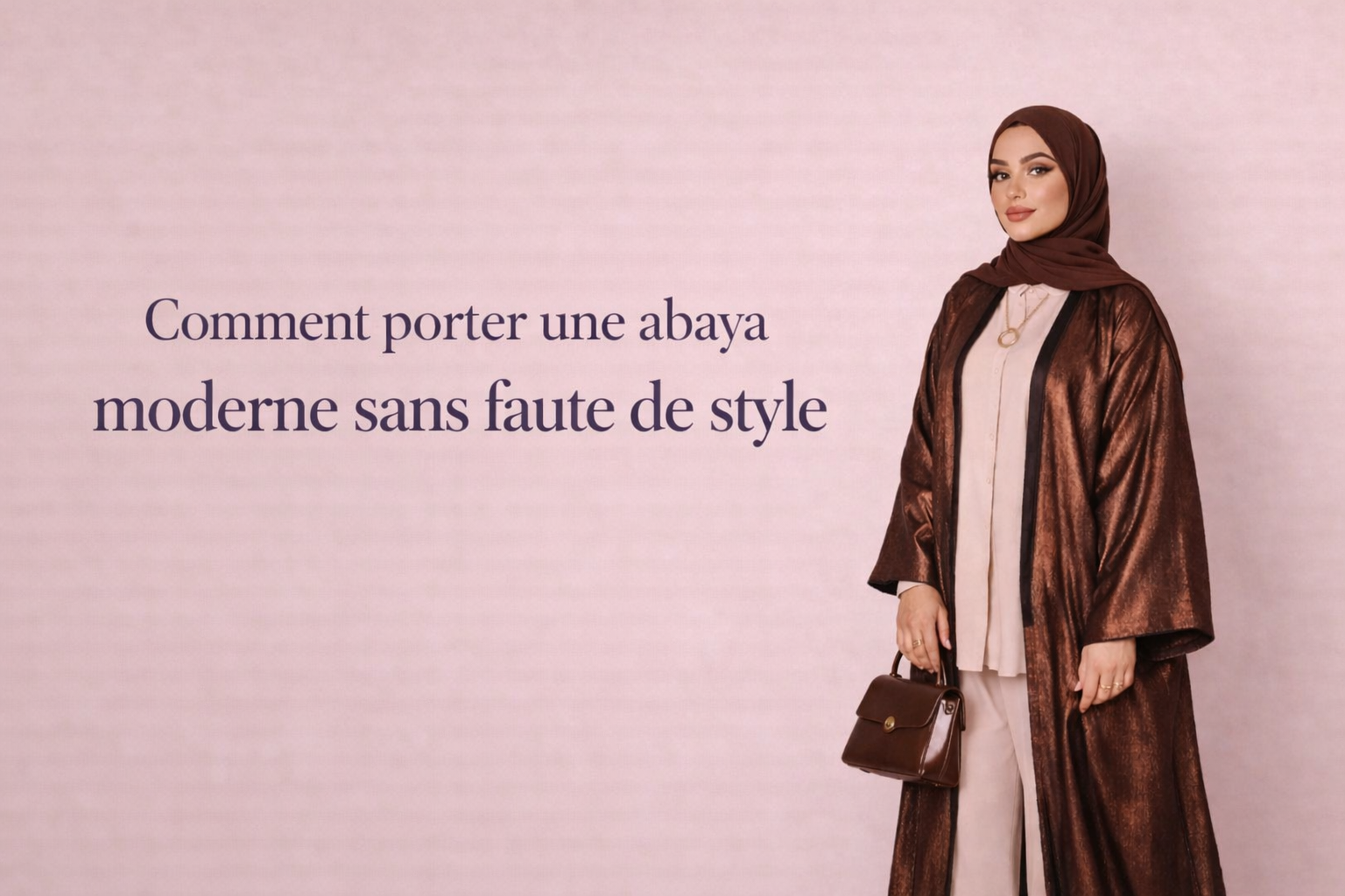 Comment porter une abaya moderne sans faute de style