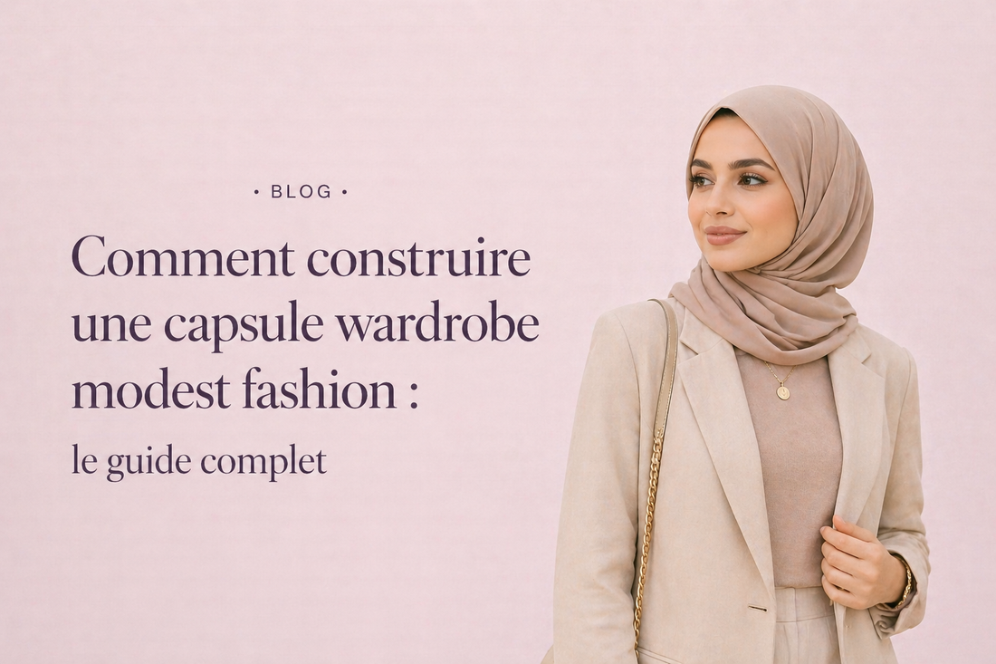 Comment construire une capsule wardrobe modest fashion : le guide complet