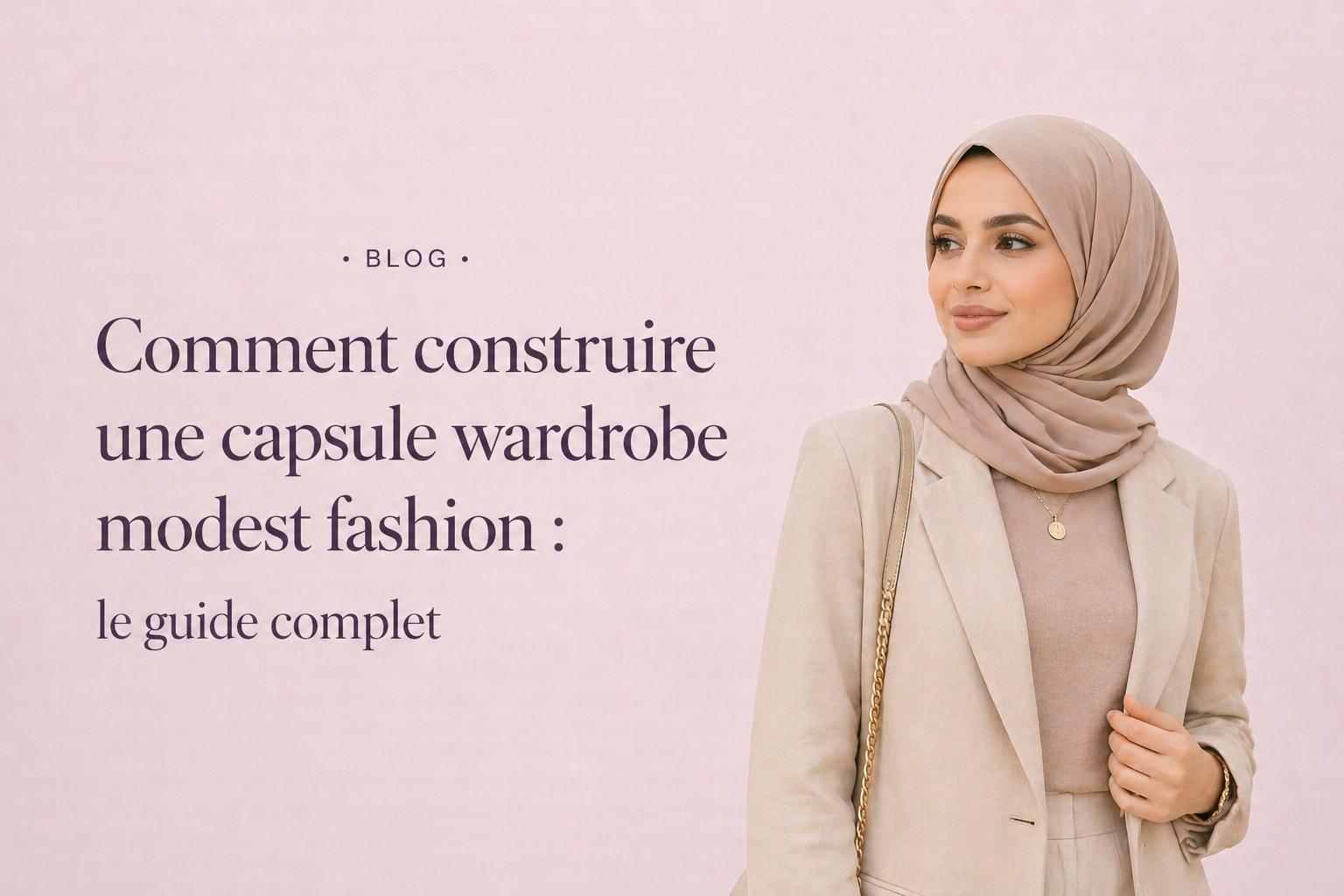 Comment construire une capsule wardrobe modest fashion : le guide complet